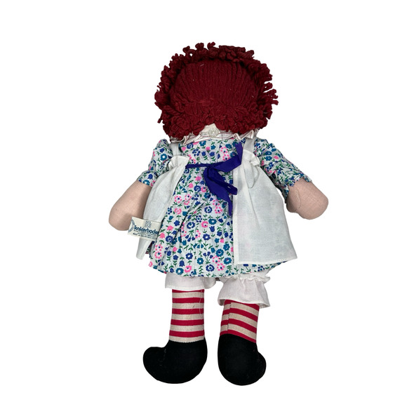 Vintage Knickerbocker Original Raggedy Ann Doll 15" Folk Girl Mint Doll with Box - Picture 6 of 12